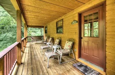 Keep on the lookout for black bears in Wears Valley. We have seen them here at Bear Retreat.