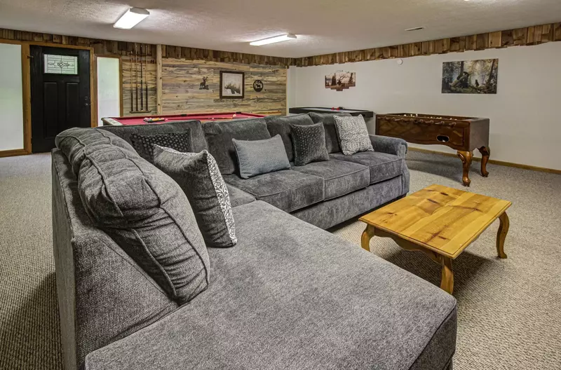 Get comfortable. Pop some popcorn. Watch a movie with the family. Smoky Mountain relaxation at its finest.