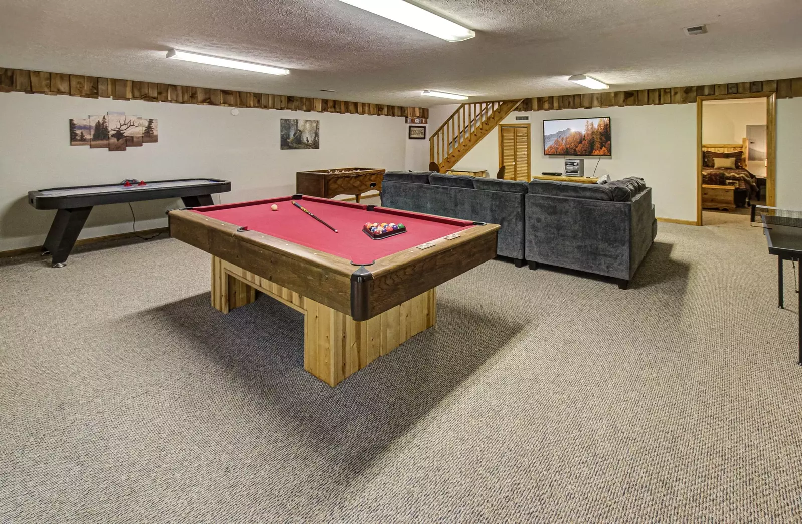 Bear Retreat is approximately 8 minutes from Pigeon Forge, TN. The Track offers something for everyone in your group. From the young to the young at heart, visit this nostalgic landmark.